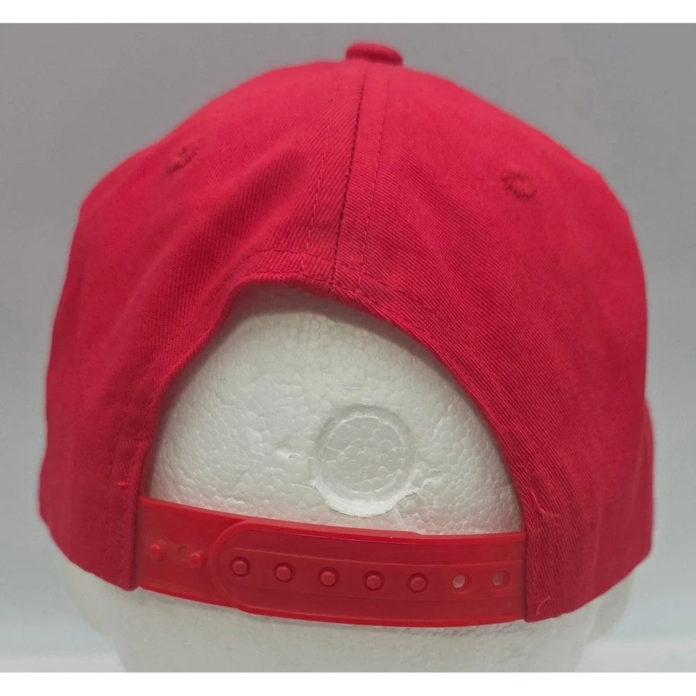 Budweiser Baseball Cap Red Snapback‎ Bowtie Logo Hat NWOT